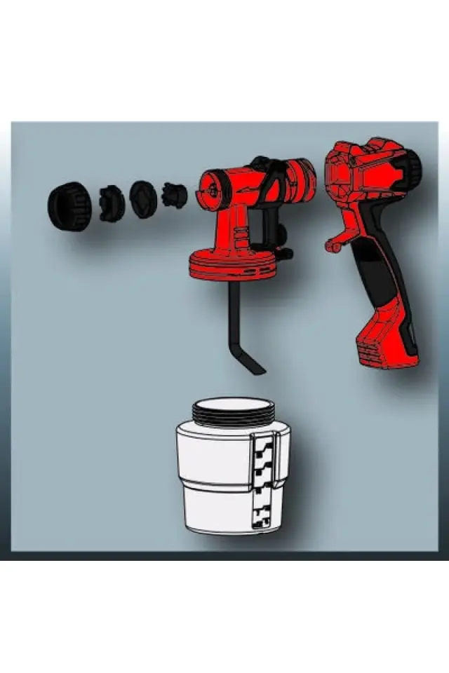 Einhell Tc-sy 600 S Elektrikli Boya Tabancası 600w