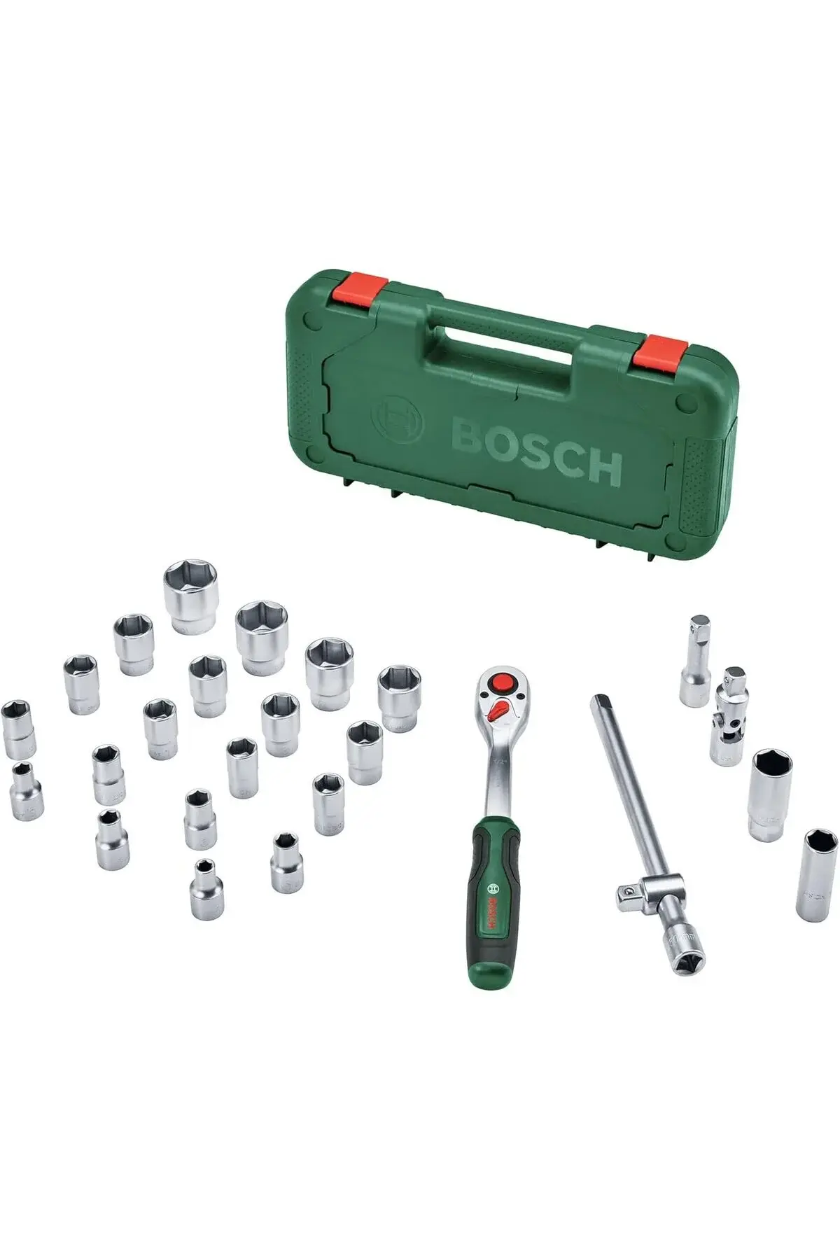 Bosch 1/2 Cırcırlı Somun Sıkma Seti 25 Parça-1600a02z9f