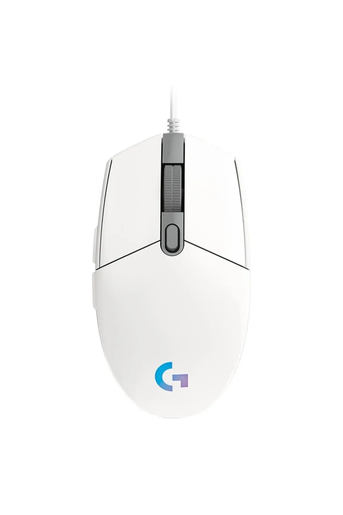 logitech G G102 LIGHTSYNC RGB Aydınlatmalı 8.000 DPI Kablolu Oyuncu Mouse, Beyaz 910-005824